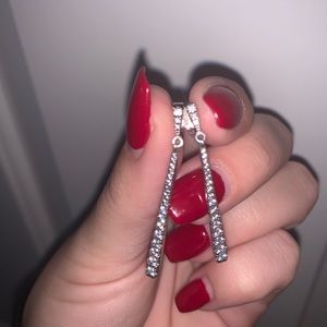 Pandora shooting star dangle earrings